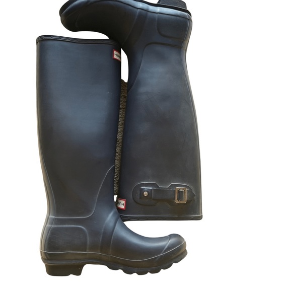 Hunter Boots - Navy Blue size 8 - Picture 3 of 5
